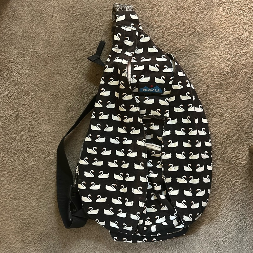 Swan Print Kavu Bag